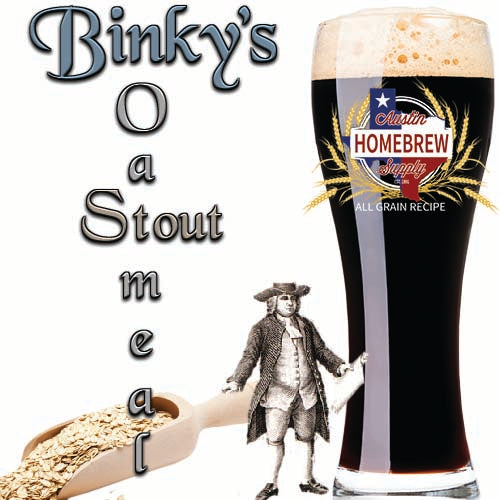Binky's Oatmeal Stout - All Grain Homebrew Ingredient Kit