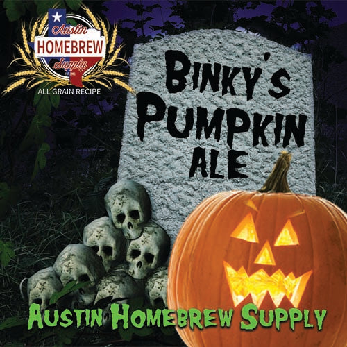 Binky's Pumpkin Ale (23) - ALL GRAIN Homebrew Ingredient Kit