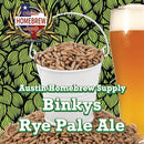 Binkys Rye Pale Ale (6D) - All Grain Homebrew Ingredient Kit