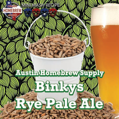 Binkys Rye Pale Ale (6D) - Mini Mash Homebrew Ingredient Kit