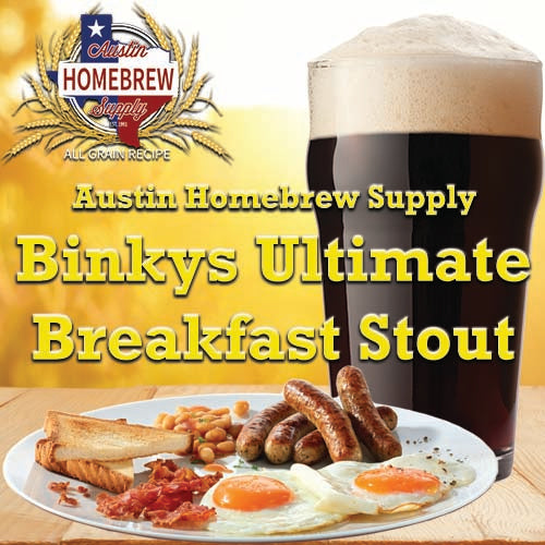 Binkys Ultimate Breakfast Stout (13E) - ALL GRAIN Homebrew Ingredient Kit