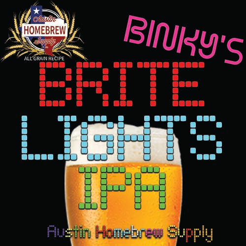 Binky's Brite Lights IPA (14B) - ALL GRAIN Homebrew Ingredient Kit