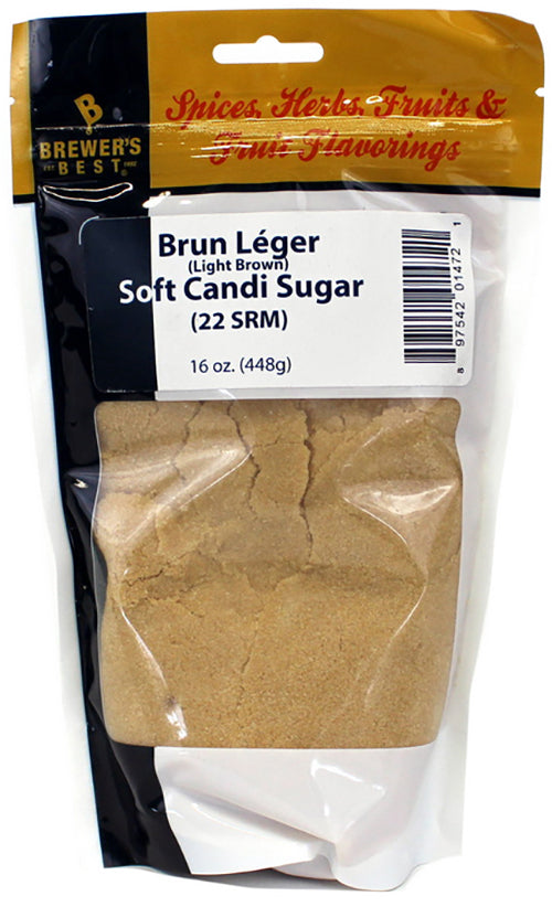 Brun Leger (Light Brown) Soft Candi Sugar