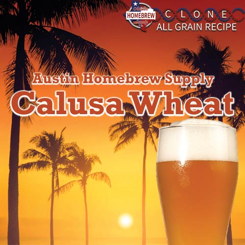 Calusa Wheat Beer (6D) - ALL GRAIN Homebrew Ingredient Kit