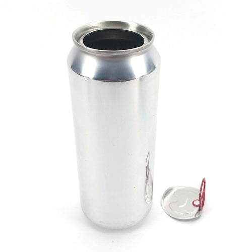 Can Fresh Aluminum Beer Cans with Full Aperture Lids - 16.9 oz - Case of 207