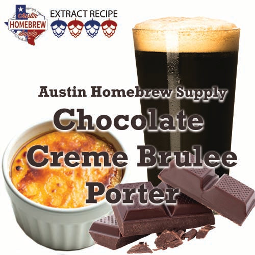 AHS Chocolate Creme Brulee Porter (12A) - EXTRACT Homebrew Ingredient Kit