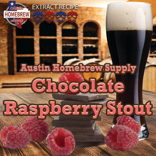 AHS Chocolate Raspberry Stout  (20) - EXTRACT Homebrew Ingredient Kit