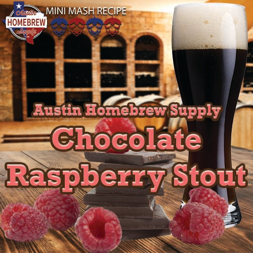 AHS Chocolate Raspberry Stout  (20) - MINI MASH Homebrew Ingredient Kit