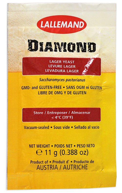 Lallemand Diamond Lager Brewing Yeast - 11 g