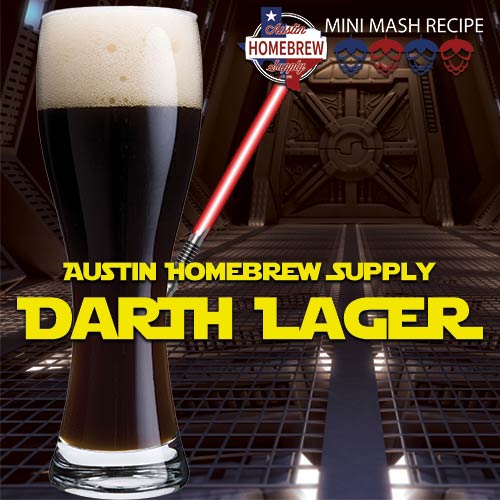 AHS Darth Lager  (4B) - MINI MASH Homebrew Ingredient Kit