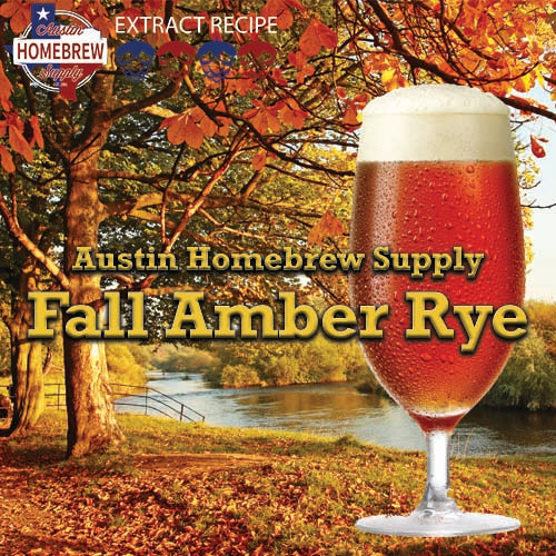 AHS Fall Amber Rye  (6D) - EXTRACT Homebrew Ingredient Kit