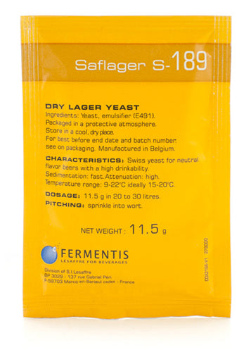 Fermentis SafLager™ S-189 Dry Lager Yeast