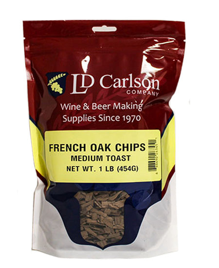 French Oak Chips - 1 lb. (Medium Toast)