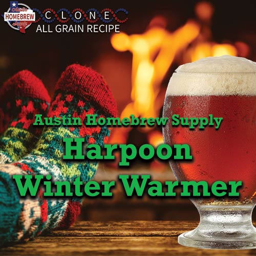 Harpoon Winter Warmer  (21B) - ALL GRAIN Homebrew Ingredient Kit
