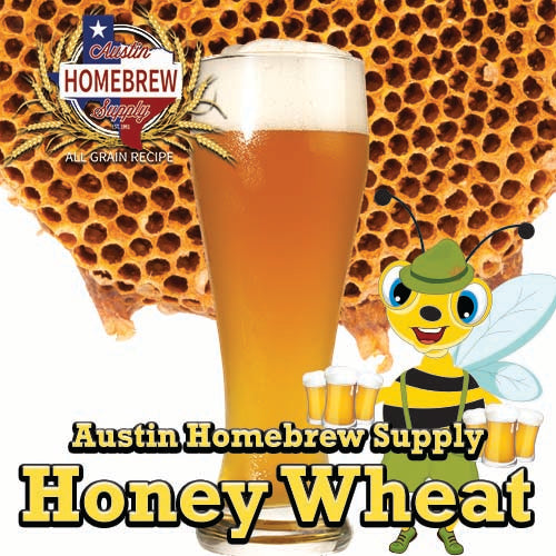 AHS Honey Wheat  (6D) - ALL GRAIN Homebrew Ingredient Kit
