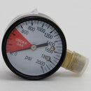 Replacement Gauge High Pressure - Left Hand Thread 0-2000 PSI