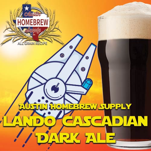 AHS Lando Cascadian Dark Ale - ALL GRAIN Homebrew Ingredient Kit