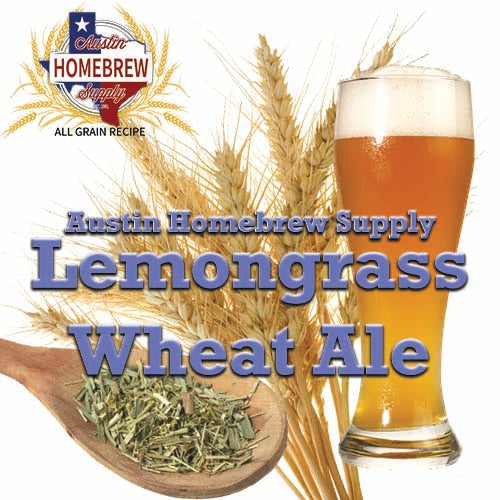 AHS Lemongrass Wheat Ale  (6D) - ALL GRAIN Homebrew Ingredient Kit