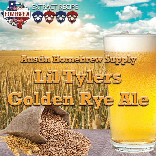 Lil Tylers Golden Rye Ale (6D) - Extract Homebrew Ingredient Kit