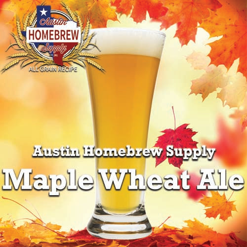 Maple Wheat Ale  (15C) - ALL GRAIN Homebrew Ingredient Kit