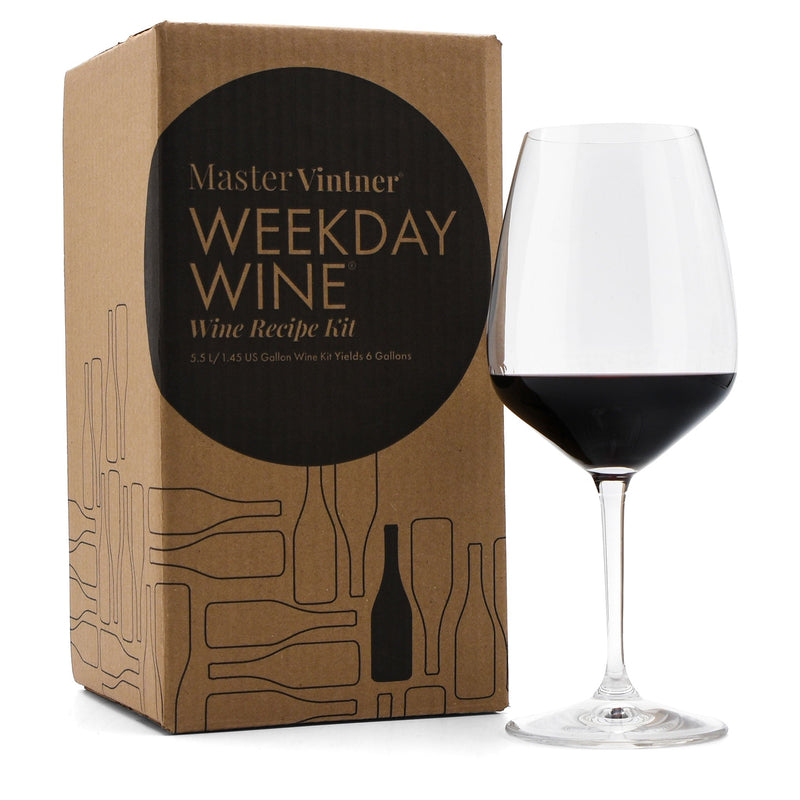 Master Vintner® Weekday Wine® Cabernet Sauvignon Wine in a glass.