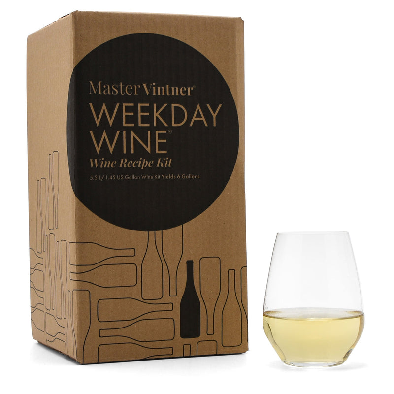 Master Vintner® Weekday Wine® Pinot Grigio Wine in a glass