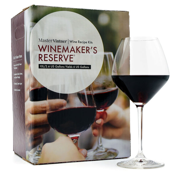 Carmenere Wine Kit - Master Vintner® Winemaker's Reserve® with glass