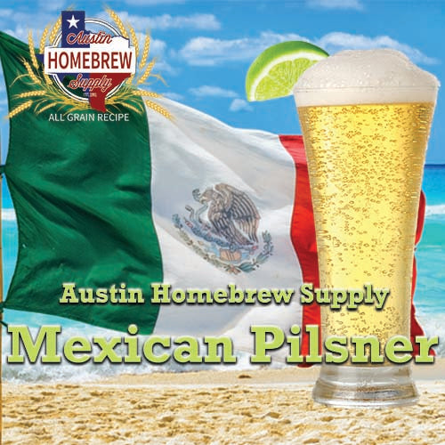 AHS Mexican Pilsner  (2C) - ALL GRAIN Homebrew Ingredient Kit