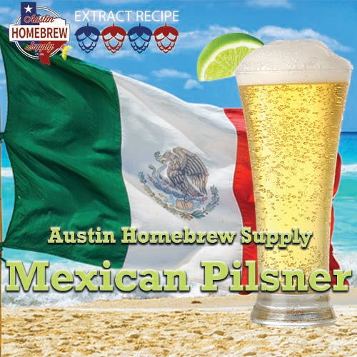 AHS Mexican Pilsner  (2C) - EXTRACT Homebrew Ingredient Kit