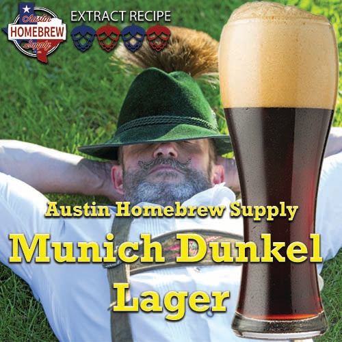 AHS Munich Dunkel Lager (Dark)  (4B) - EXTRACT Homebrew Ingredient Kit