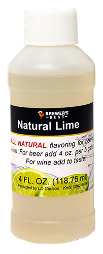 Natural Lime Flavoring - 4 oz