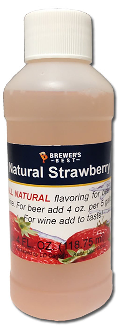 Natural Strawberry Flavoring - 4 oz