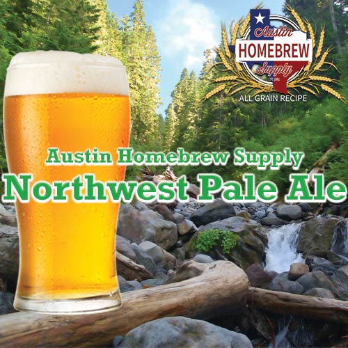 AHS Northwest Pale Ale  (10A) - ALL GRAIN Homebrew Ingredient Kit