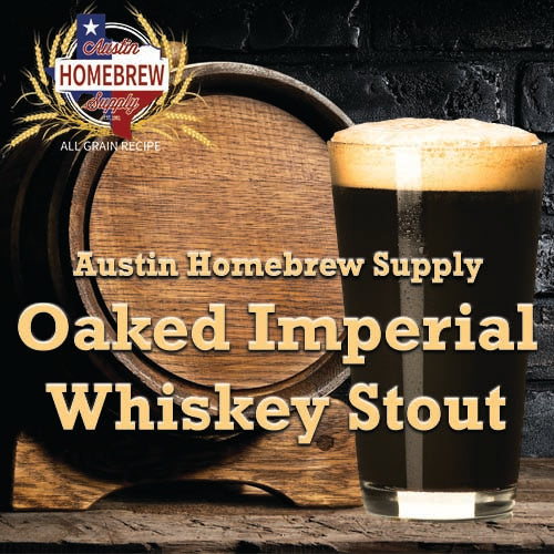 AHS Oaked Imperial Whiskey Stout  (13F) - ALL GRAIN Homebrew Ingredient Kit