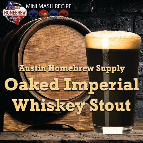 AHS Oaked Imperial Whiskey Stout  (13F) - MINI MASH Homebrew Ingredient Kit