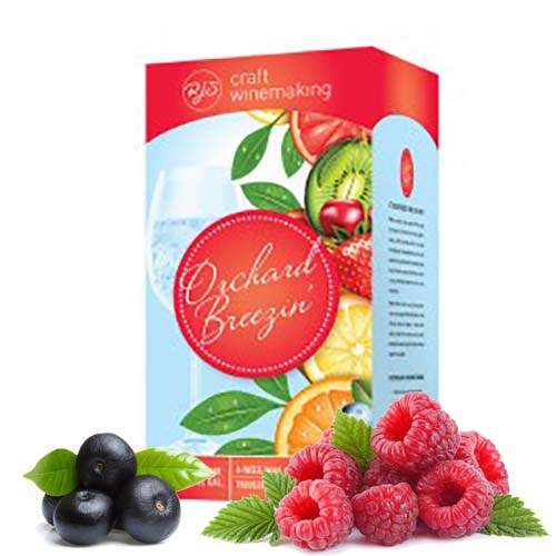 Orchard Breezin' Acai Raspberry Rapture Wine Ingredient Kit
