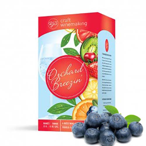 Orchard Breezin' Blueberry Bliss Wine Ingredient Kit