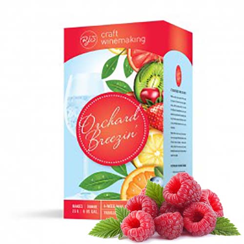 Orchard Breezin' Rockin' Raspberry Rose Wine Ingredient Kit