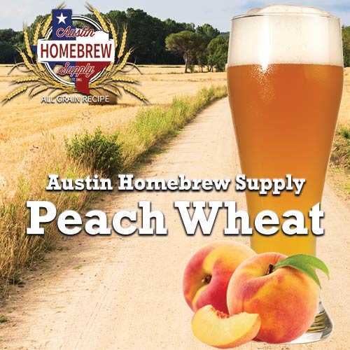 AHS Peach Wheat  (20) - ALL GRAIN Homebrew Ingredient Kit