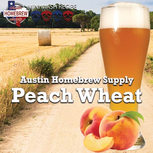 AHS Peach Wheat  (20) - MINI MASH Homebrew Ingredient Kit