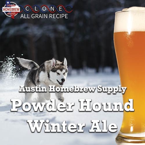 Powder Hound Winter Ale  (21B) - ALL GRAIN Homebrew Ingredient Kit