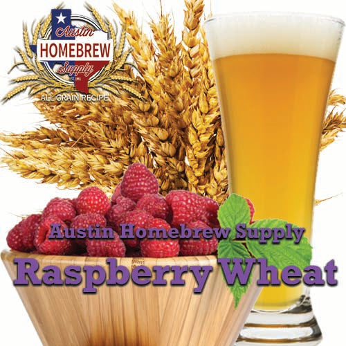 AHS Raspberry Wheat  (20) - ALL GRAIN Homebrew Ingredient Kit
