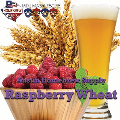 AHS Raspberry Wheat  (20) - MINI MASH Homebrew Ingredient Kit