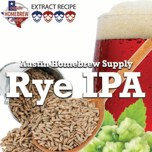 AHS Rye IPA  (14B) - EXTRACT Homebrew Ingredient Kit
