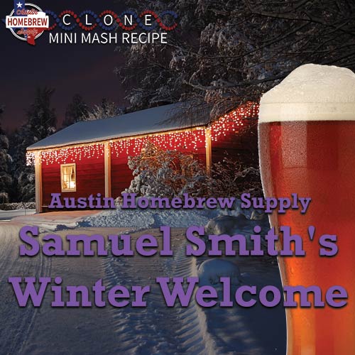Samuel Smiths Winter Welcome  (14A) - MINI MASH Homebrew Ingredient Kit