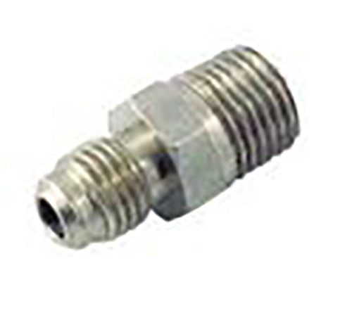 Stainless Steel 1/4" MFL x 1/4" MPT (Right Hand Thread)