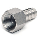 Stainless Steel Nipple - 1/2" Female NPT x 1/2" Barb