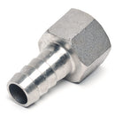 Stainless Steel Nipple - 1/2" Female NPT x 1/2" Barb