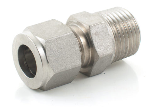 Stainless Steel Nipple (1/2" Compression x 1/2" MPT)