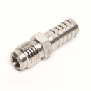 Stainless Steel 1/4" MFL x 3/8" Barb